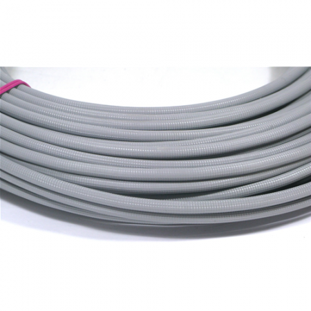Guaina per cavi trasmissione quadrettata rigata ” VINTAGE ” diametro esterno mm..5,8 diametro interno mm. 2,8 per VESPA 1 ml.