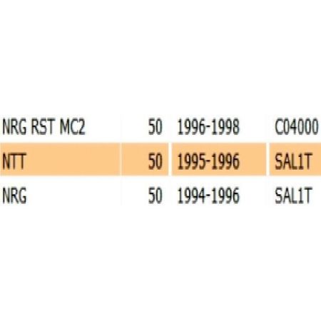 Griglia radiatore nero PIAGGIO ORIGINALE per NRG,NRG ST MC2,NTT