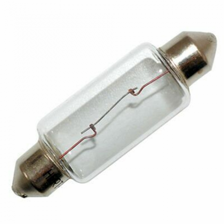 Lampadina 6 volt 3 watt a siluro mm. 6×31 per VESPA