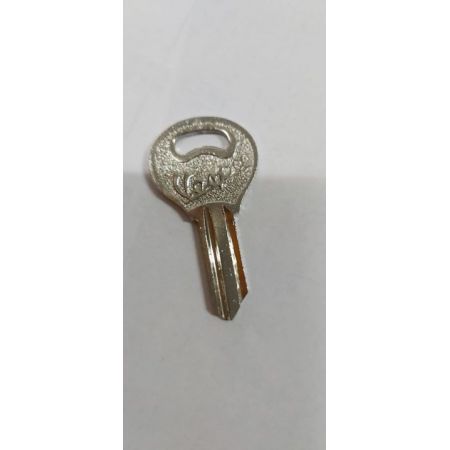 Chiave vergine per VESPA dal 1954 al 1965 per serratura bauletto bloccasterzo spessore 2mm