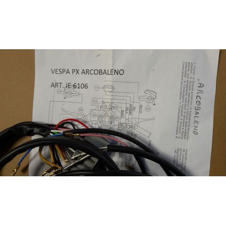 Impianto elettrico per Vespa Px Arcobaleno