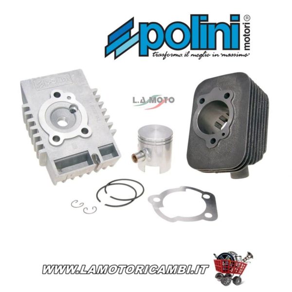 140.0133/10 KIT GRUPPO TERMICO CILINDRO POLINI PIAGGIO BRAVO SI ECO SPINOTTO 10 D43