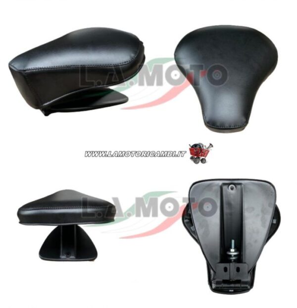 SELLA SELLINO CORTA TRIANGOLARE MONOPOSTO NERA VESPA 50 SPECIAL R L N 125 ET3