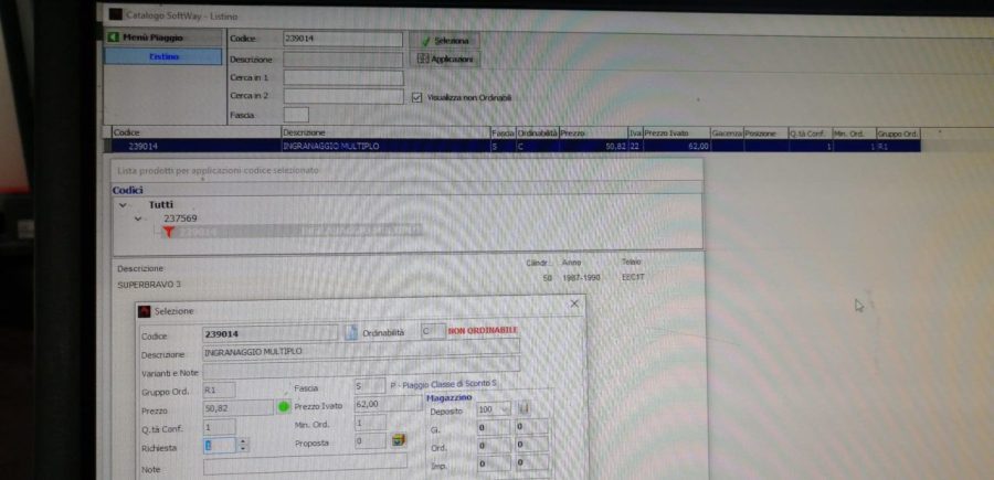 INGRANAGGIO MULTIPLO PER SUPERBRAVO 3 - immagine 4