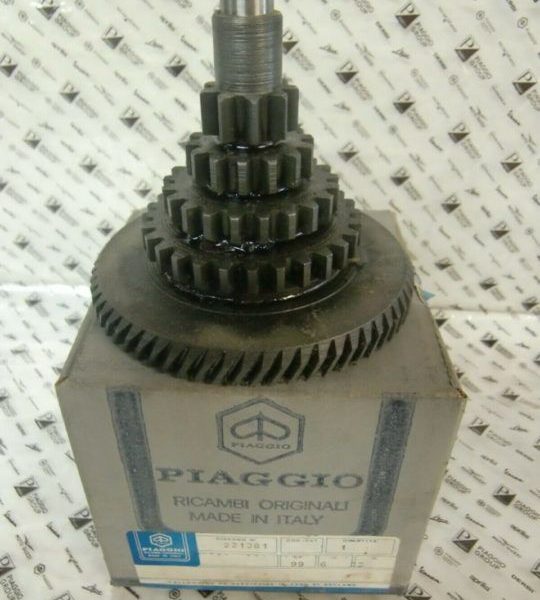 INGRANAGGIO QUADRUPLO CAMBIO APE CAR P2 DAL 78 A 81 ORIGINALE PIAGGIO 221381