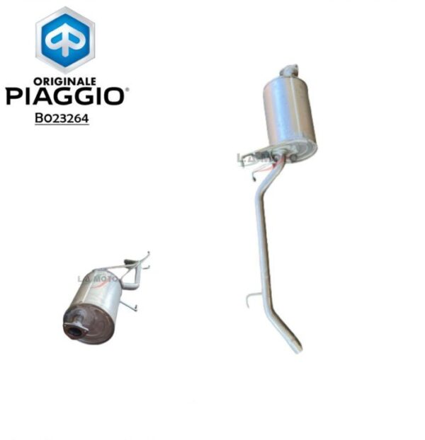 B023264-MARMITTA TUBAZIONE DI SCARICO PIAGGIO PORTER D120