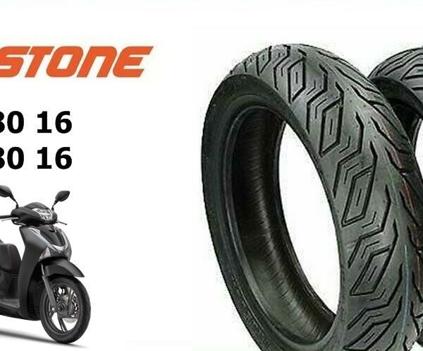 COPPIA PNEUMATICI COPERTONI GOMME DEESTONE – 120 80 16 – 100 80 16 PER SCOOTER