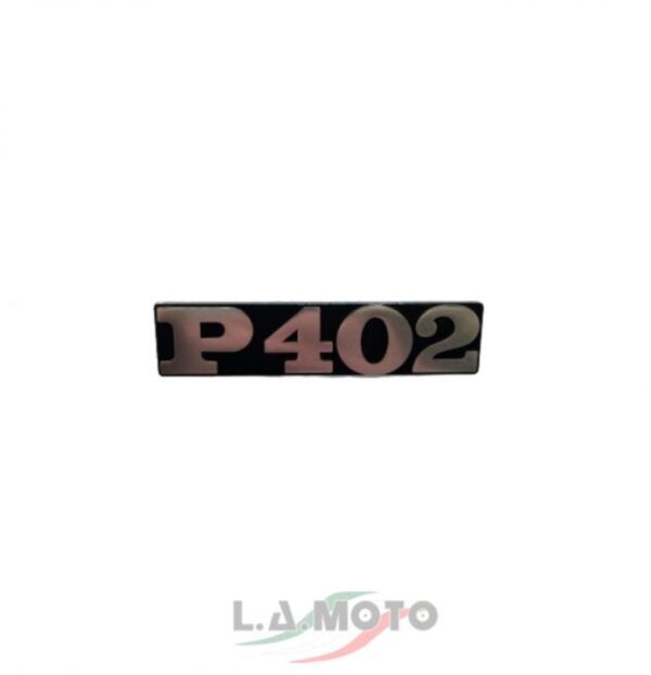 TARGHETTA PIAGGIO P402 PER APE