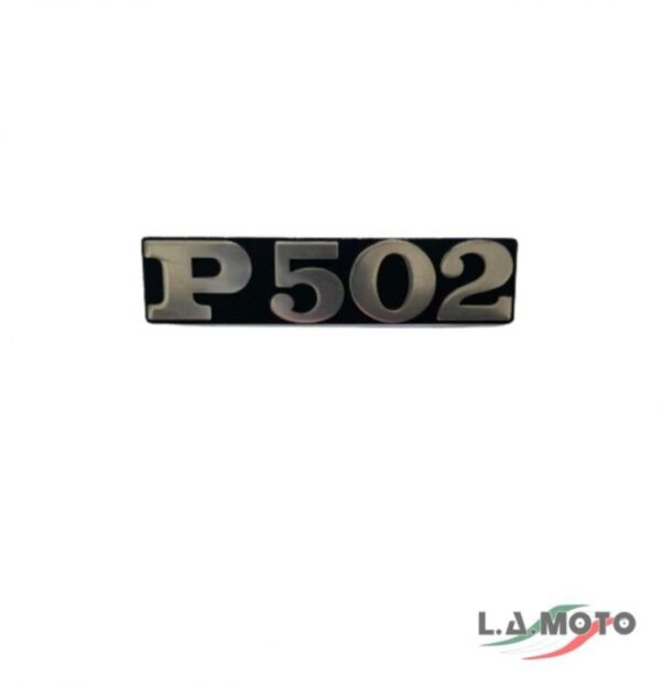 TARGHETTA PIAGGIO P502 PER APE