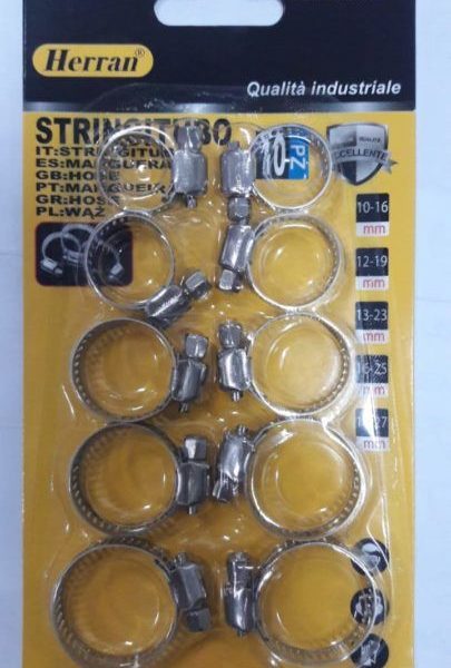 STRINGITUBO KIT FASCETTE DA 10 UNITÀ