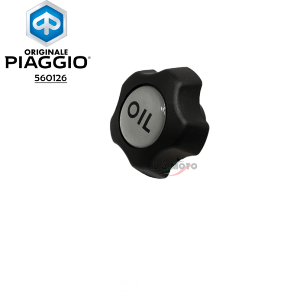 560126-TAPPO SERBATOIO OLIO ORIGINALE PIAGGIO PER PIAGGIO 50 SI MIX CIAO MIX TEEN CON MISCELATORE