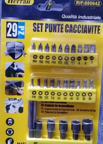 SET PUNTE CACCIAVITE