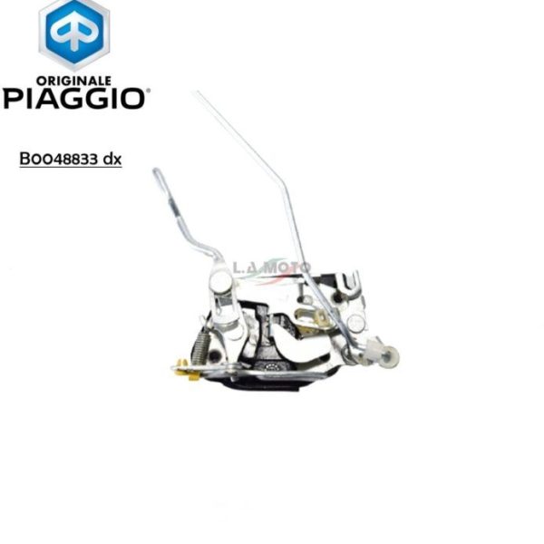 B0042833 – SERRATURA PORTA ANTERIORE DESTRA ORIGINALE PIAGGIO PORTER-QUARGO