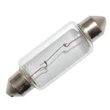 LAMPADINA SILURO 12V 15W, MISURA 15×43