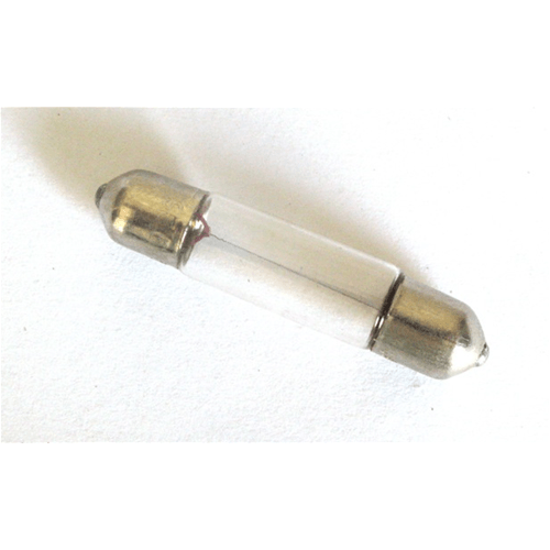 LAMPADA FARO O FANALINO 6 VOLT 3 WATT A SILURO MM. 8X38 PER VESPA