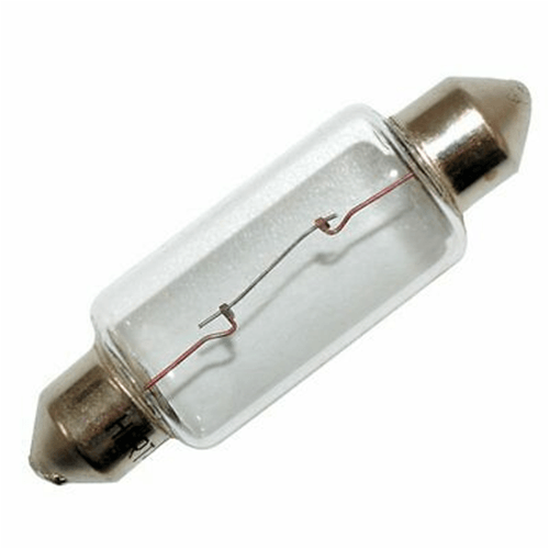 LAMPADINA 6 VOLT 3 WATT A SILURO MM. 6×31 PER VESPA