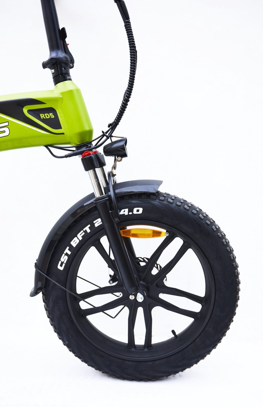 BICICLETTA ELETTRICA E-BIKE FAT BIKE BICI PIEGHEVOLE BIAMMORTIZZATA MADICKS 250W - immagine 4