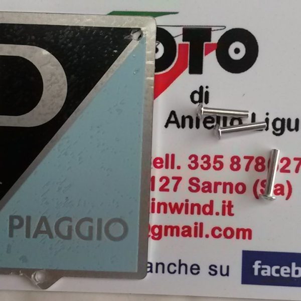 SCUDETTO PIAGGIO 3 FORI