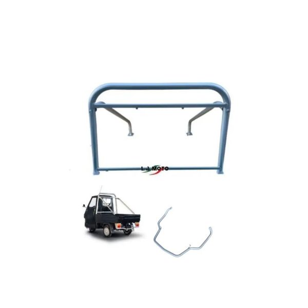 PROTEZIONE ROLL BAR ANTERIORE E POSTERIORE PER CABINA APE 50
