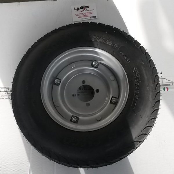 RUOTA COMPLETA PIAGGIO APE 4 00 8