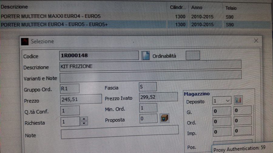 92 06 697- KIT FRIZIONE PER PIAGGIO PORTER - PORTER MAXXI BENZINA 2010 --2015 - immagine 3
