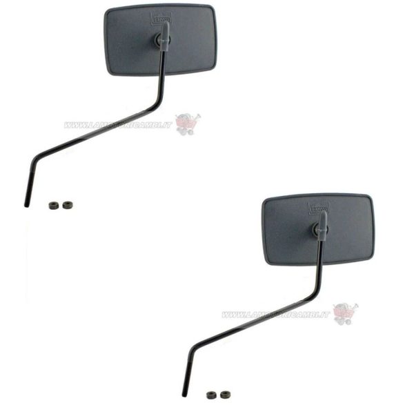 COPPIA SPECCHIETTI  RETROVISORI SINISTRO E DESTRO PIAGGIO APE MP 500 501 600 601