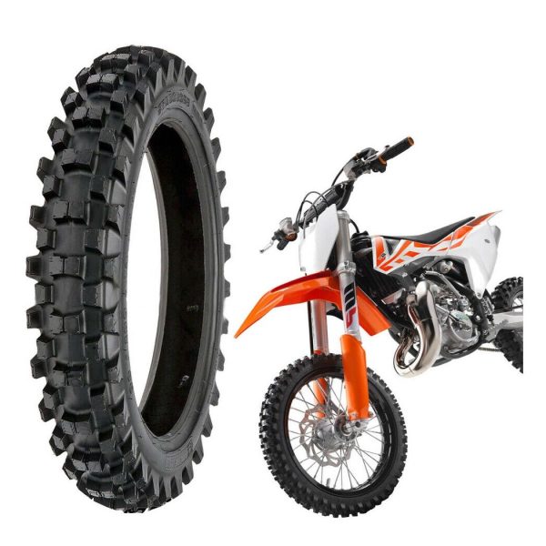 COPERTONE GOMMA PNEUMATICO 2.50-10 4PR MINI CROSS PIT BIKE TASSELLATO