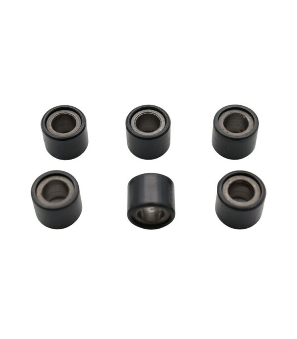 KIT 6 RULLI ROLLER MASSETTE VARIATORE PIAGGIO ZIP SP 96 / 2000 NRG RST MC2