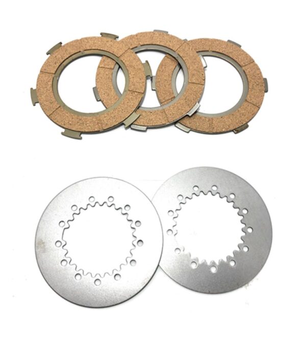 SERIE DISCHI FRIZIONE COMPLETA PER VESPA 125 150 DAL 1958 AL 1972 VNA VNB GT GTR SPRINT VELOCE SUPER TS VBA VBB GS PX PE