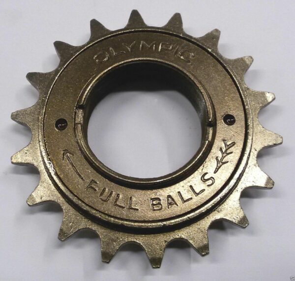 RUOTA LIBERA ROCCHETTO PER BICICLETTA 18 DENTI PIGNONE PER BICI CATENE SENZA CAMBIO