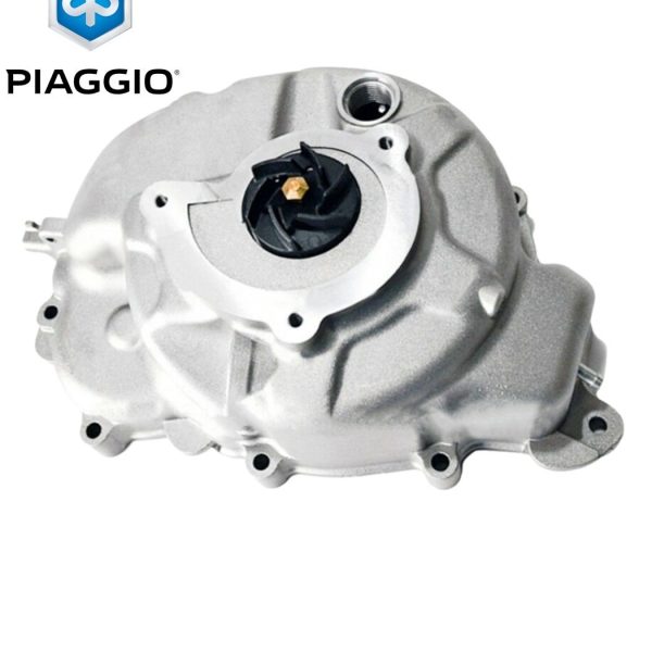 COPERCHIO VOLANO CARTER POMPA ACQUA SENZA FORO ASTA OLIO APRILIA GILERA PIAGGIO