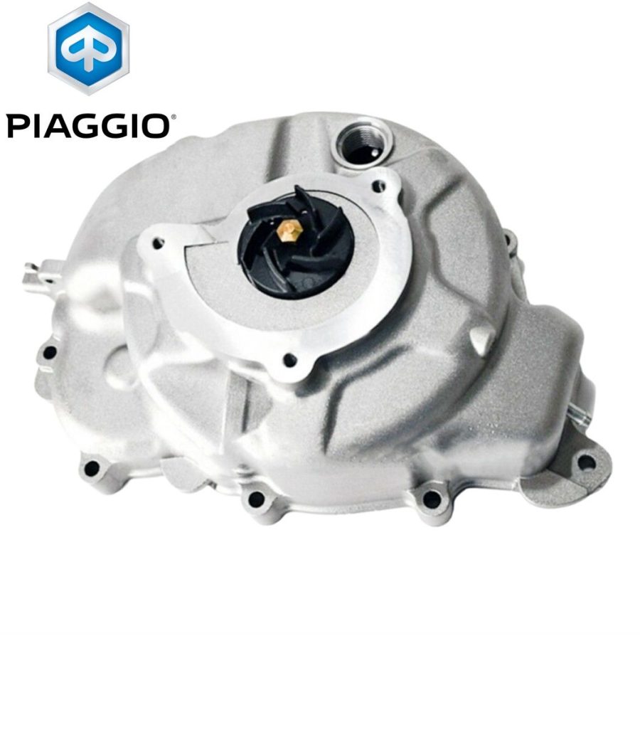 COPERCHIO VOLANO CARTER POMPA ACQUA SENZA FORO ASTA OLIO APRILIA GILERA PIAGGIO