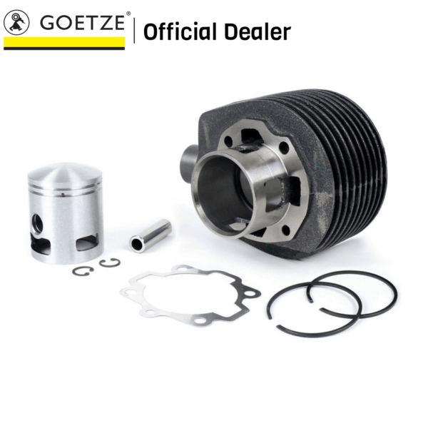 R.O. 244172 - KIT GRUPPO TERMICO CILINDRO PISTONE Ø 57,80mm PIAGGIO VESPA PX 150 - PX E - COSA
