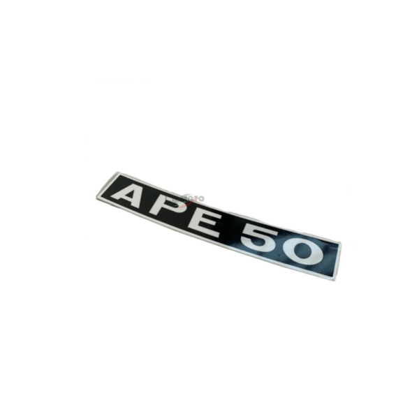 TARGHETTA ANTERIORE APE 50 PRIMA SERIE