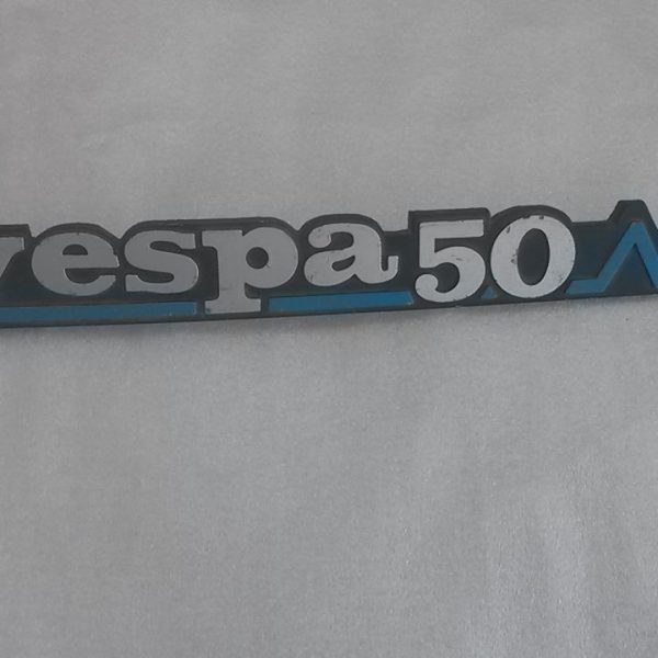 TARGHETTA IN ALLUMINIO VESPA 50 N