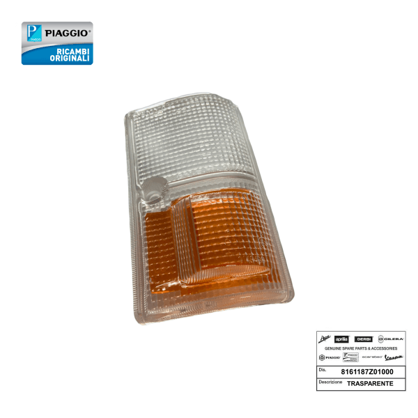 8161187Z01000 - PLASTICA GEMMA FRECCIA ANTERIORE DESTRA ORIGINALE PIAGGIO PORTER