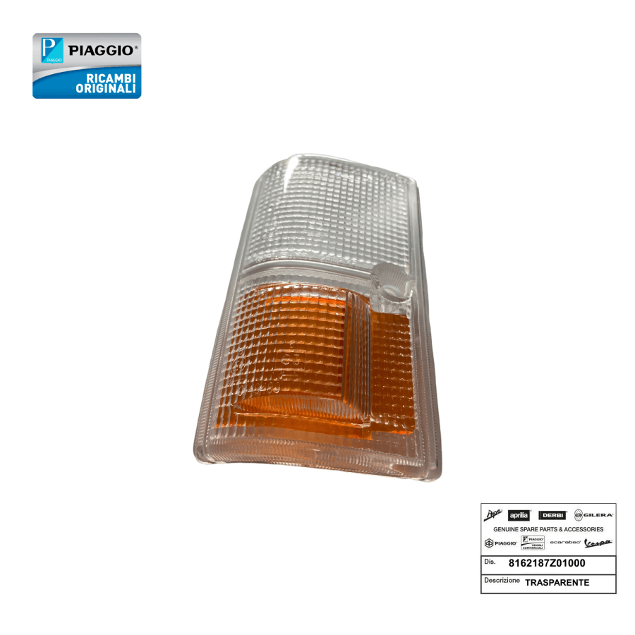 8162187Z01000 - PLASTICA GEMMA FRECCIA ANTERIORE SINISTRA ORIGINALE PIAGGIO PORTER