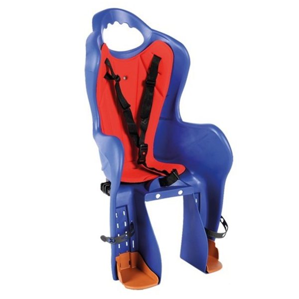 SEGGIOLINO POSTERIORE ATTACCO AL PORTAPACCHI OMOLOGATO BLU