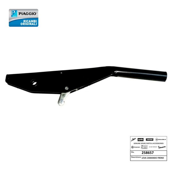 258657 - LEVA FRENO A MANO ORIGINALE PIAGGIO APE 50