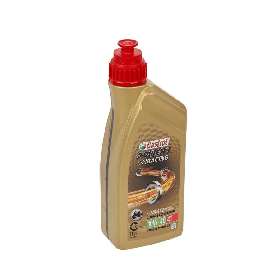 OLIO MOTORE CASTROL POWER1 RACING 4T 10W-40 1LT - immagine 2