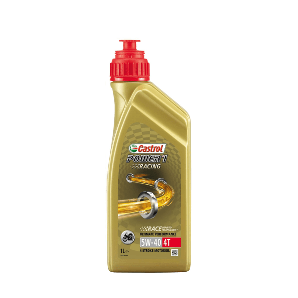 OLIO MOTORE CASTROL POWER1 RACING 4T 5W-40 1LT