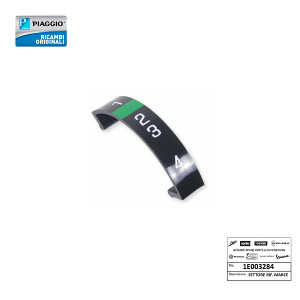 SETTORE RIFERIMENTO MARCE ORIGINALE PIAGGIO APE 50 TMP FL FL2 FL3 RST 1E003284