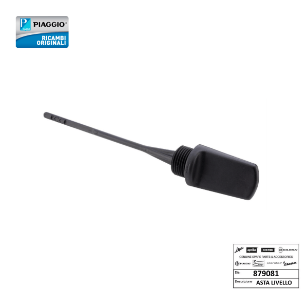 879081 - ASTA LIVELLO OLIO COMPLETA ORIGINALE PIAGGIO VESPA MP3 BEVERLY