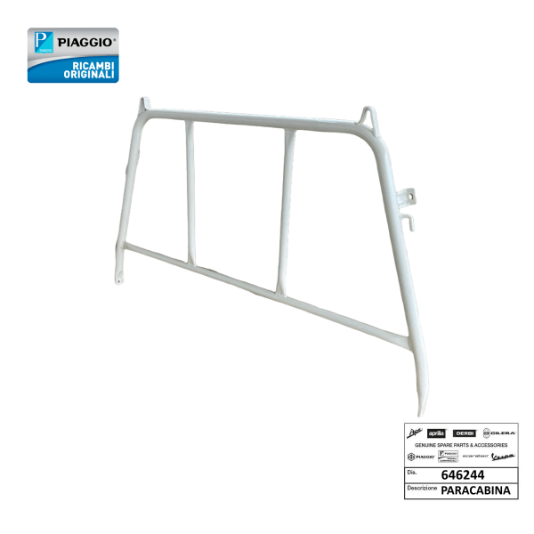 PARACABINA PROTEZIONE CABINA POSTERIORE ORIGINALE PIAGGIO PORTER PICKUP 1000 1200 1300 1400