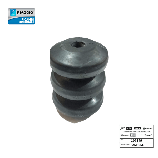 TAMPONE SOSPENSIONE POSTERIORE ORIGINALI PIAGGIO APE MP 501 601 CAR P2 P3 - 107349