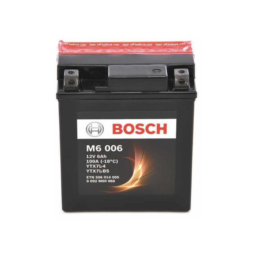 M6006 FA101 BATTERIA MOTO BOSCH YTX7L-BS 12V 6AH HONDA SH 125/150 - @ - immagine 2