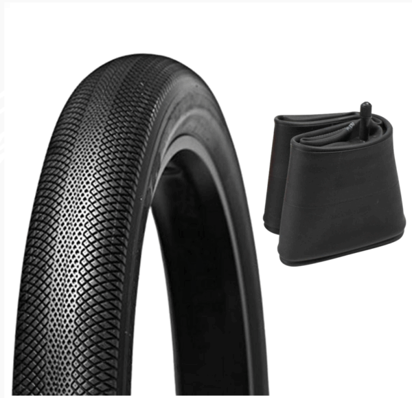COPERTONE SPEEDSTER + CAMERA D'ARIA FATBIKE 20 X 4.00 LISCIO