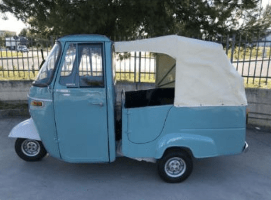 BORDINO CROMATO ADESIVO ANTERIORE ADATTABILE PER PIAGGIO APE 19mm - immagine 2