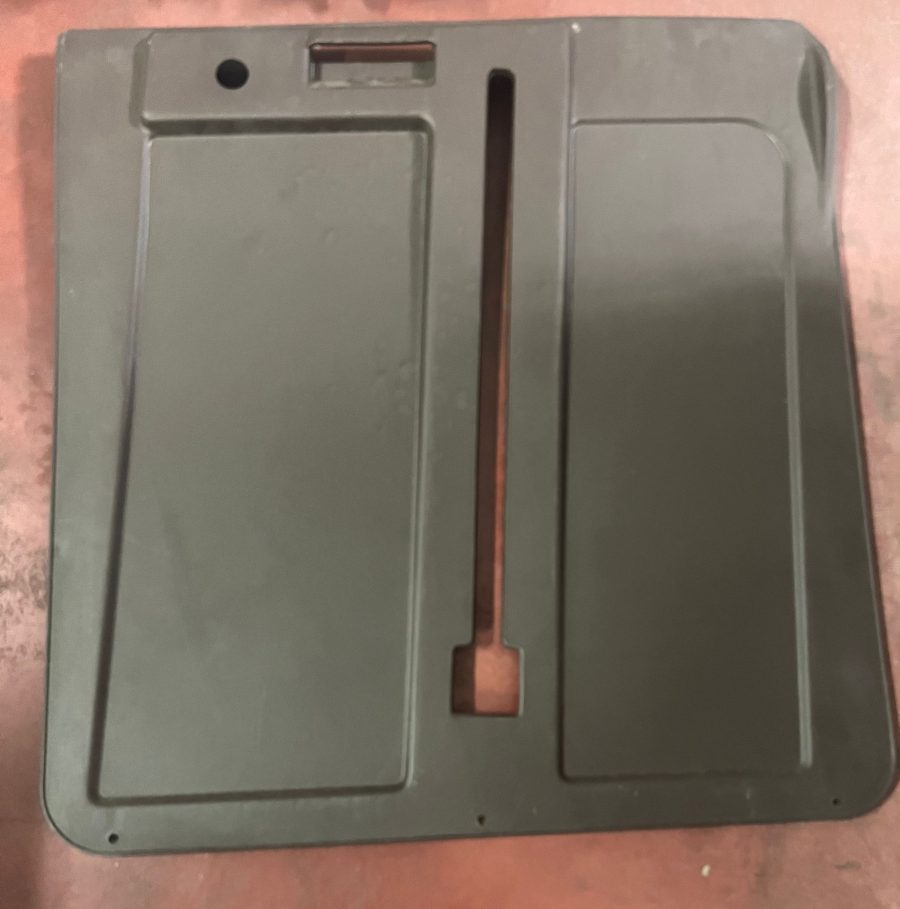 226341 PANNELLO PORTA LATO DESTRO ORIGINALE PIAGGIO APE TM MARRONE