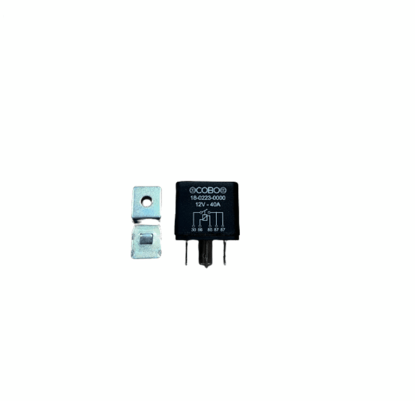 RELAIS  12V 40A CON STAFFA